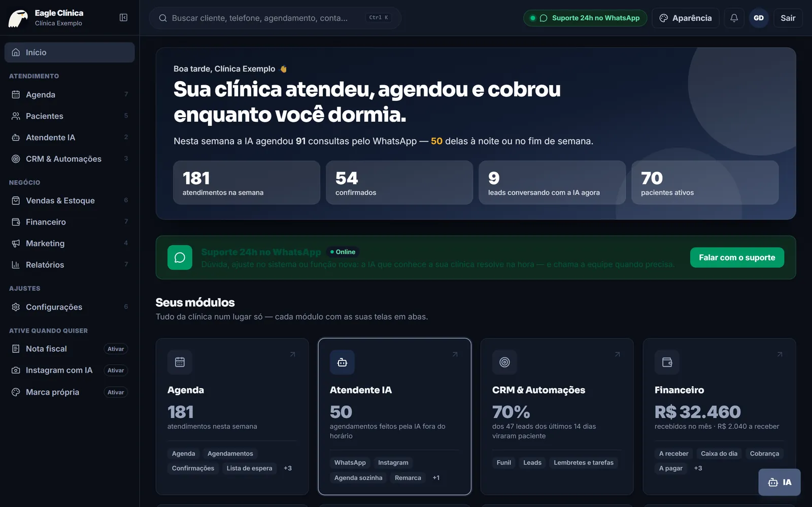 Modo noite